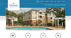 Desktop Screenshot of clairmont-apartments.com
