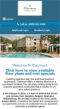 Mobile Screenshot of clairmont-apartments.com